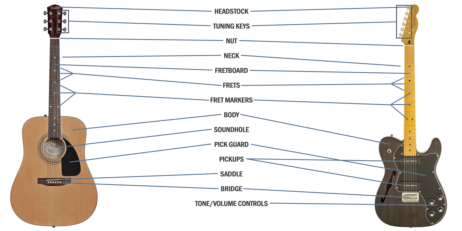 guitar anatomy picture